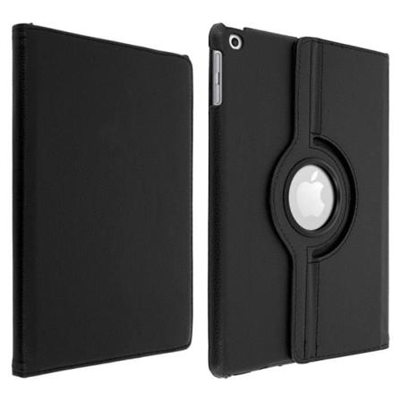 iPad 9.7 (2017) folio-etui i flere positioner - Sort - 360° drejeligt stativ