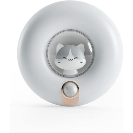 Genopladelig bevægelsessensor natlampe, skabsbelysning, dæmpbar skabsbelysning til trapper garderobe soveværelse hall skuffe skur toilet