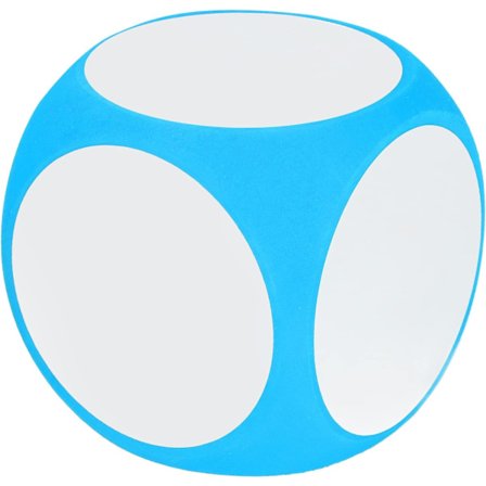 2 kpl DIY Tyhjiä Noppaa, Tyhjiä Noppaa & Opettavia Tarroja, Noppa Pyyhki Noppa Kuutio Kannettava Puhdistettava Kirjoitus Noppa Kirkkaasti Värillisiä 