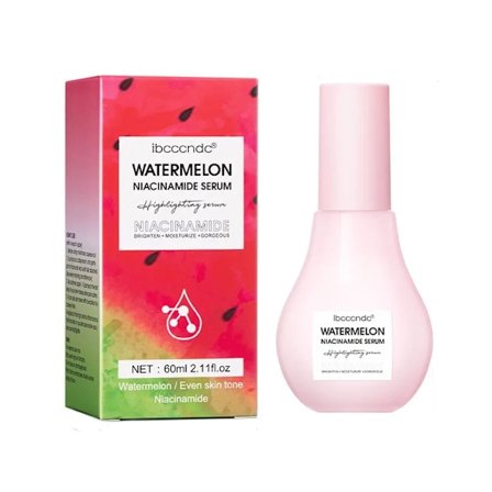 Vandmelon Glow Niacinamid Dew Drops Hydrating Serum Letweight Ansigts Serum Priming Væske Highlighter 60ml