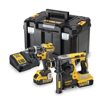 Dewalt DCK207P2T-QW Verktygspaket, Maskiner & elverktyg