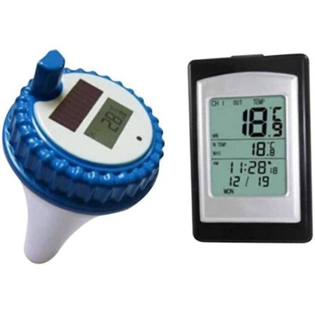 Flytande pooltermometer, flytande vattentermometer sol