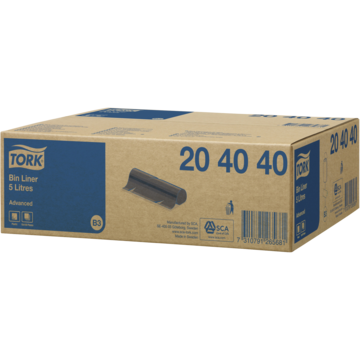 SØPPELPOSE TORK 5L SORT
