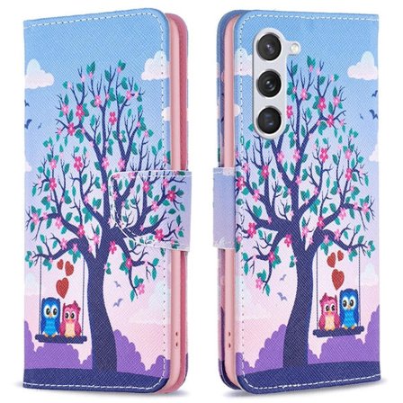 Wonderland Samsung Galaxy S24 flip-fodral -Flerfärgad