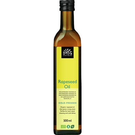 Urtekram Rapsolie koldpr. Italien Ø 500 ml, Helse & Madvarer, Olier & Eddike, Rapsolie