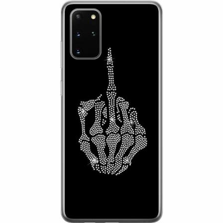 Samsung Galaxy S20+ Mjukt Skal - Fuck You Bling