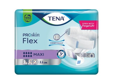 Tena Inkoskydd Flex Maxi L 22/fp - Lyreco - Sjukvård och omsorg > Diagnos och behandling > Inkontinensskydd