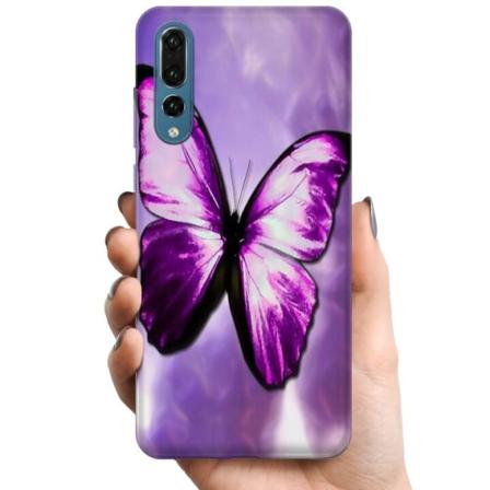 Huawei P20 Pro TPU Mobildeksel Sommerfugl