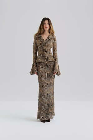 Malina - Laurel maxirock - 38 - Moire