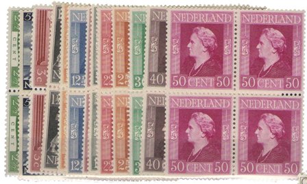 Holland 1944-1946 - NVPH 428-44 - 4-Miniark - Postfrisk