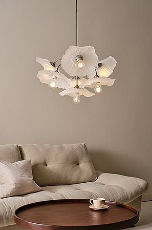 NUGGET plafondlamp nickelsatijn/frost - Koop Kroonluchters & kroonlampen bij Jotex