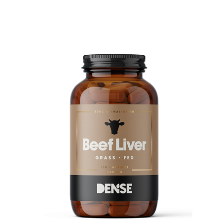 Dense Nötlever 180 kapslar
