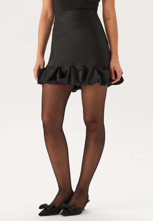 YAS - Yasflo Hw Short Skirt - Black