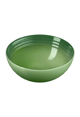 Le Creuset Djup tallrik Signature stengods 16 cm Bamboo Green Dukning & servering Unisex Grön 16CM