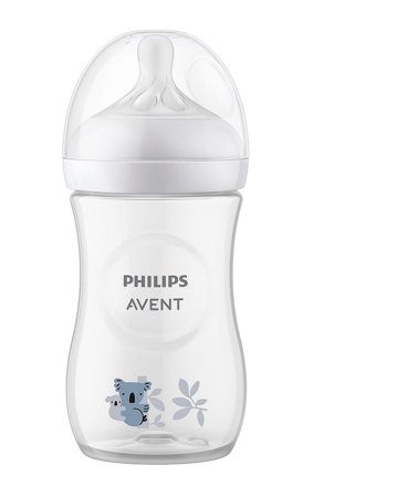 Philips Avent Natural Response 1 Flaske 120 ml Flow 3 260 ml 1+ mdr., Børn & Forældre, Sutteflasker & Tilbehør, Sutteflasker