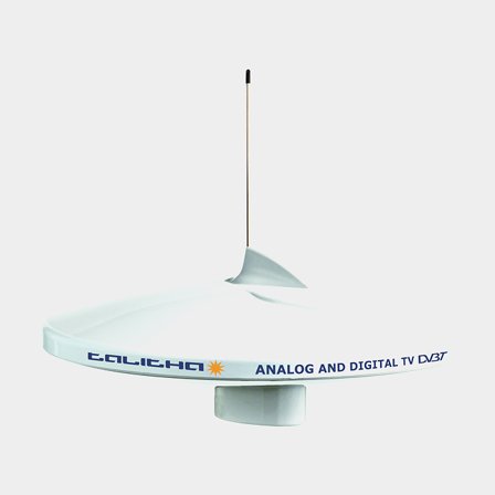 Glomex V9125AGCU/DAB TV-antenn med DAB Ø25cm, 20m kabel