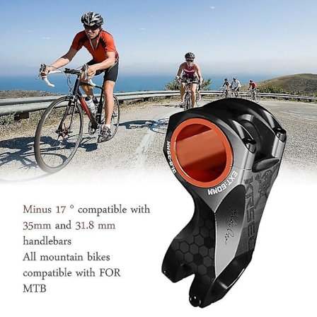Aluminium MTB Styrstamme 60mm Ultralet Negativ Vinkel