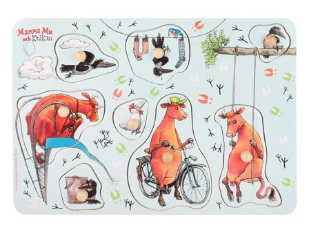 Knoppussel Mamma Mu - Lyreco - Skola och förskola - Lekmaterial - Pussel - Knoppussel