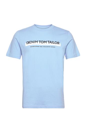 Printed T-Shirt Blue Tom Tailor