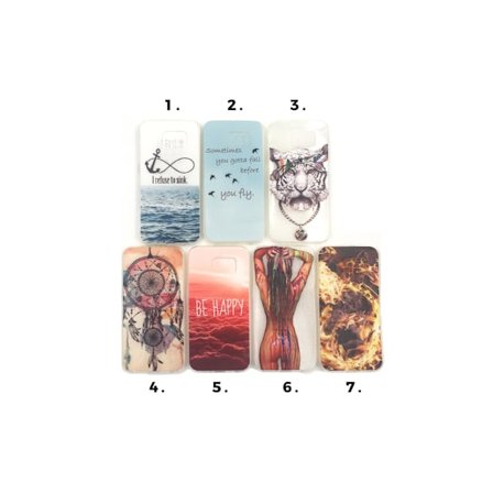 TPU-Skal med motiv Samsung S6