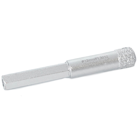 Flexxtra FL3012 Diamantbor til boring i natursten 12 mm, Maskintilbehør & forbruk