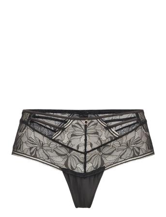 Evelyn Brazilian Lingerie Panties Brazilian Panties Svart Missya*Betinget Tilbud