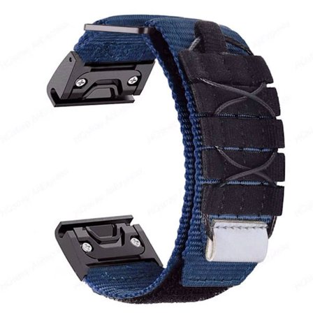 Nylon Watch BLUE FOR GARMIN 22MM FOR
