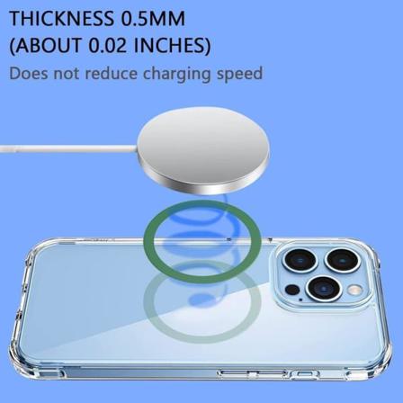 [6in1] Boom Iphone 13 Pro Skal - Linsskydd - Härdat Glas - Magsa