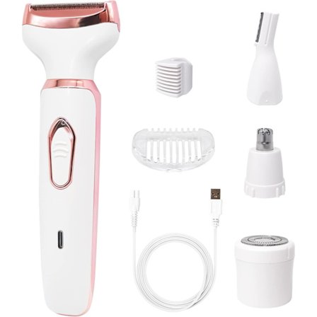 Trådlös epilator för våt och torr hårborttagning för kvinnor