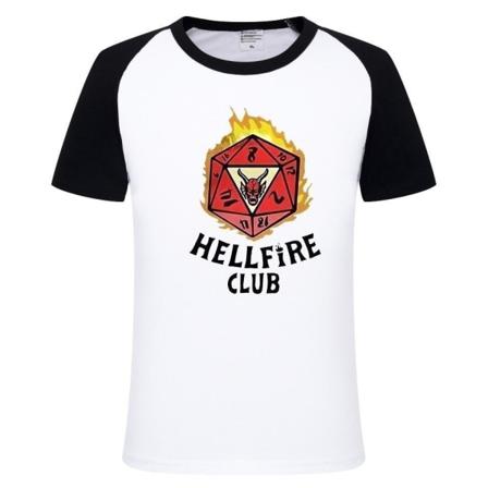 Stranger Things Kläder T-shirt Hellfire Vuxen Xxxl