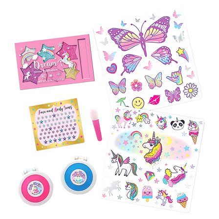 Lasten Meikkisetti Siirtotatuoinneilla