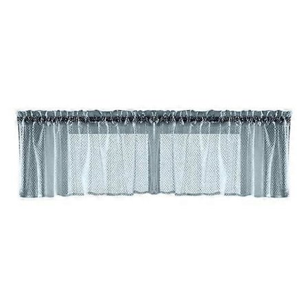 Lättviktig Mesh Kort Gardin Icke-blekande Dekorativ Enkel Installation Genomskinlig Kort Skir Gardin Kompatibel med Balkong