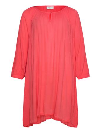 Kcami 3/4 Sl Tunic Kaffe Curve Red