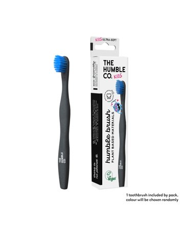 The Humble Co. - Eco-friendly Bamboo Toothbrush For Kids - Plantbased Black