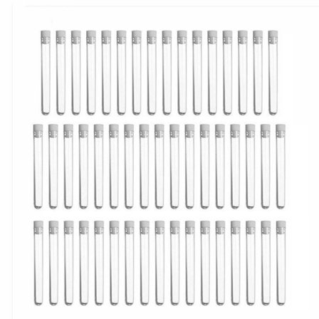50 stk Test Tube Science Tubes Burette