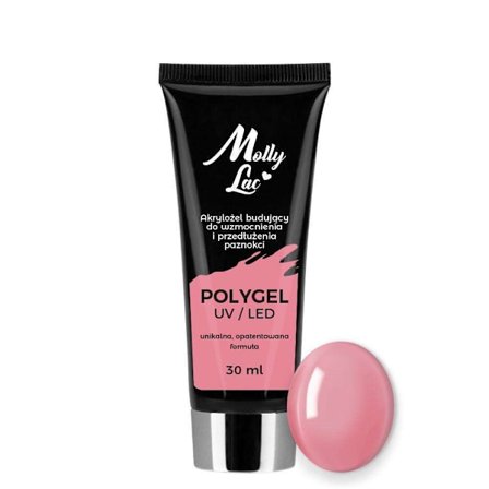 Polygel - Pulver gel - Peony 30ml - Akryl gel