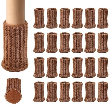 24 kpl Huonekalujen Pehmusteet Korkea Elastiset Lattiasuojat Liukumattomat Tuolin Jalkojen Sukat Päälliset Huonekalujen Suojukset