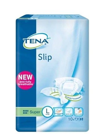 Tena Slip Super Pannoloni A Mutandina Taglia L 10 Pezzi