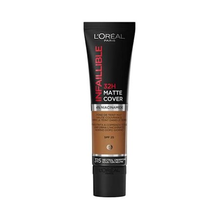 L'Oréal Paris Infaillible 32h Foundation Matte Cover N°315 Neutral Undertone 30ml