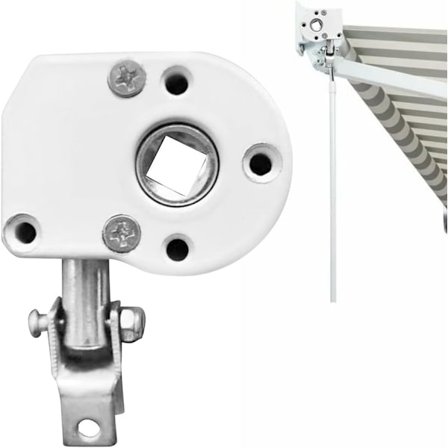 2 STK Markisevindue, snekkedrev til markiser Markisevindue håndsving drev til foldemarkiser Universelle markiser Hardwaretilbehør Markisemekanisme, 