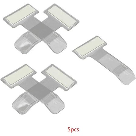 5 st minnespinne parkeringsbiljett vindruta klämma klämma betala dis