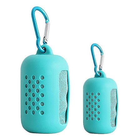 2 sett kjølehåndkle, kjølehåndkle, mikrofiberhåndklær hurtigtørkende reisehåndkle for fitness, treningsstudio, yoga og utendørssport FP[D]