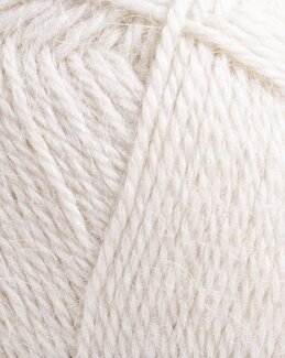 Garn Fein Alpaka 50 g Weiß