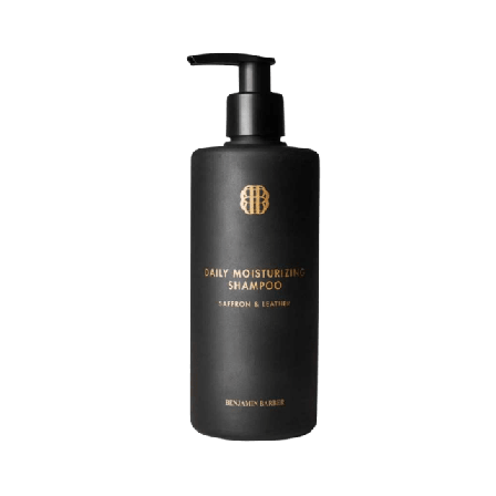 Benjamin Barber Daily Moisturizing Shampoo Saffron & Leather Hår Unisex 300 ML