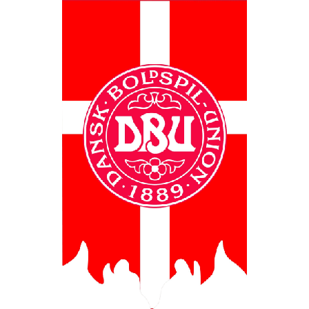 Koristeellisia Tanskan lippuja jalkapallojuhliin, fanitarvikkeita, baarikoristeita vuoden 2024 EM-kisoihin Denmark