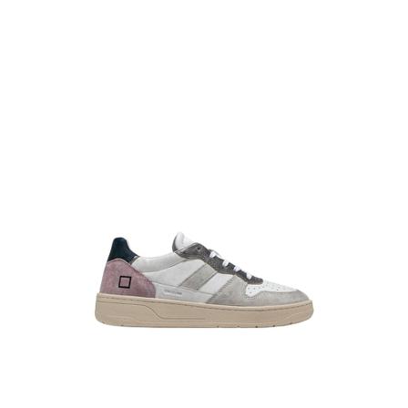 D.a.t.e., Sneakers Wit, Dames, Maat:38 EU,Katoen