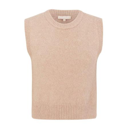 Soft Rebels, SRStinne Vest Knit Beige, Dames, Maat:M