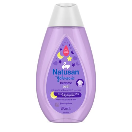 Natusan by Johnson's Bedtime Bath, 300 ml
