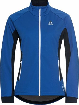 Odlo Women's Jacket Brensholmen Women unlined workout jackets Blue S