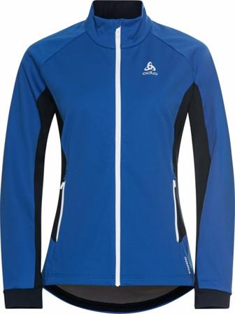 Odlo Women's Jacket Brensholmen Women unlined workout jackets Blue M
